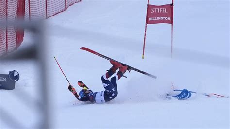 Mikaela Shiffrin chute lourdement à Killington Valérie Grenier parmi