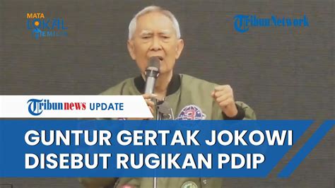 Guntur Sebut Jika Ganjar Presiden Jokowi Mau Diapain Terserah