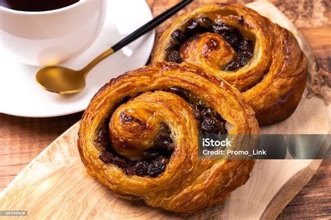 Raisin Danish Stock Photo Download Image Now Bled Slovenia Bread