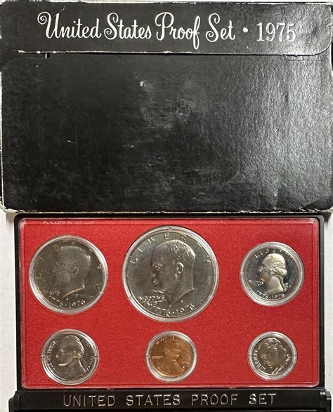 S U S Bicentennial Proof Set Coins Including Eisenhower