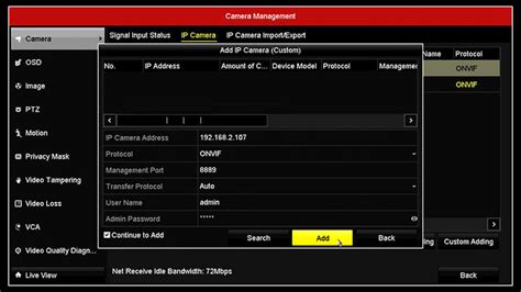 Como Agregar C Mara Ip A Dvr Hikvision Con Protocolo Onvif Aprenda Cctv