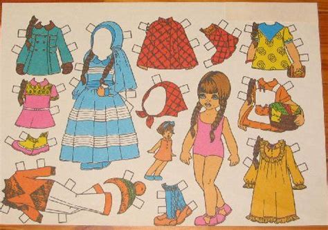 papinukker Google søgning Paper dolls Vintage paper dolls Vintage