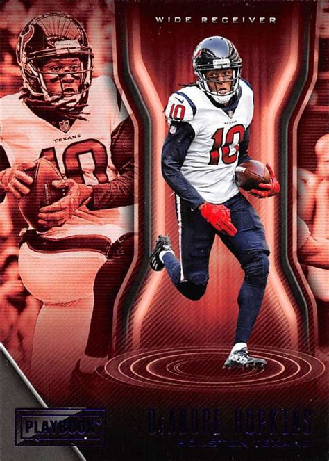 2018 Panini Playbook Purple 29 DeAndre Hopkins Texans NM MT EBay