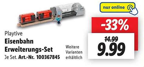 Playtive Eisenbahn Erweiterungs Set Angebot Bei Lidl 1Prospekte De