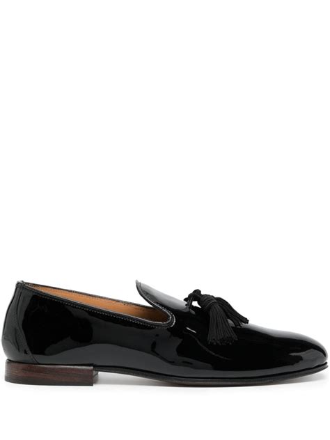 Tom Ford Patent Leather Loafers Black Farfetch Uk