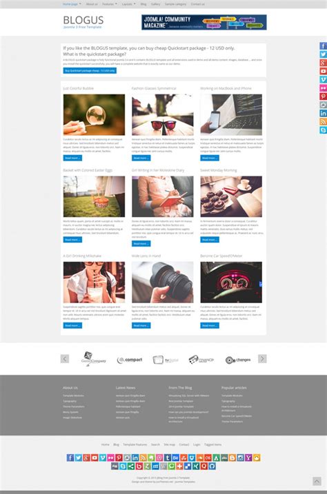 Free Joomla 3 Templates