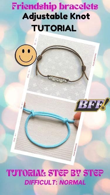 Tutorial Adjustable Knot | Bracelet | Step by Step