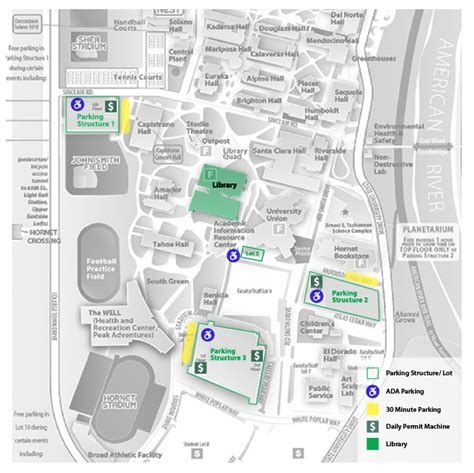 Csus Library Map Daryn Goldarina