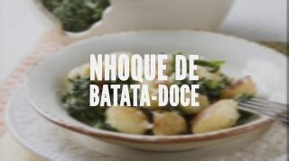 Nhoque De Batata Doce Receitas Saud Veis Lucilia Diniz