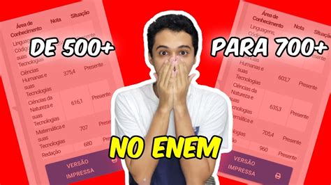 Como fazer mais de 700 pontos no ENEM | Vitor Soline - YouTube