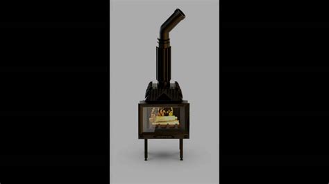 Як працює камін в системі повітряного опалення - YouTube