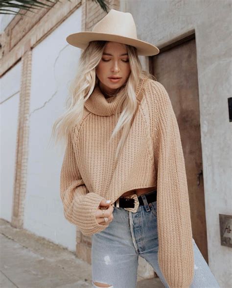 Beige Sweater Outfit Pullover Outfit Beige Outfit Sweater Outfits