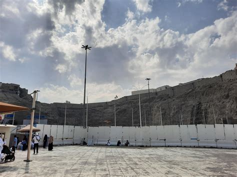 Mekka Saudi Arabien M Rz Sch N Drau En Aussicht Von Masjid