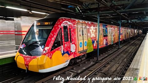 Metro De Madrid Linea Serie Tren De La Navidad Mc Donalds Banco