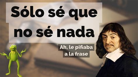 Pienso luego existo Descartes Discurso del método y la cárcel del yo