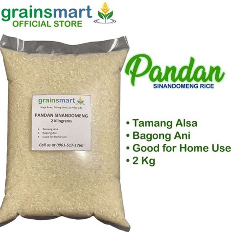 Grainsmart Pandan Sinandomeng Well Milled Rice Kg Lazada Ph