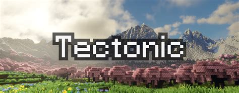 Tectonic Minecraft Data Pack