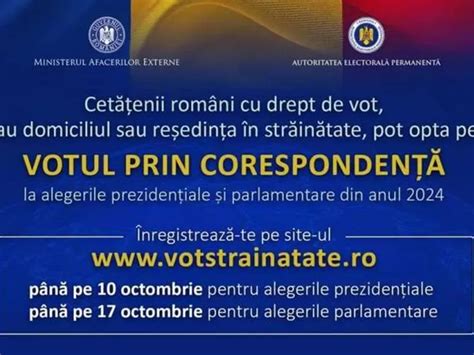 Ghid MAE cum votează românii din străinătate Ghidul alegătorului