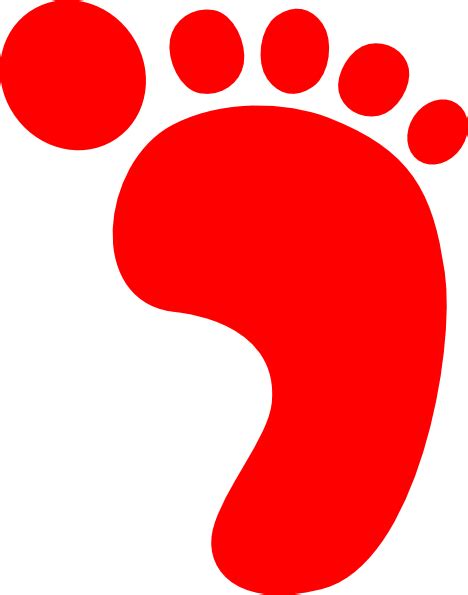 Clip Art Foot