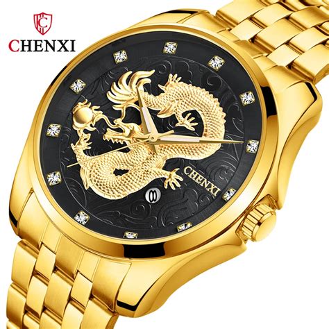 Chenxi Reloj Anal Gico De Acero Inoxidable Para Hombre Accesorio De