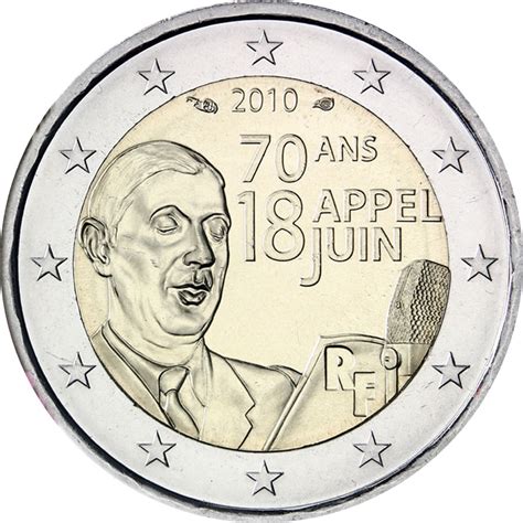 France Euro Th Anniversary Of General De Gaulle S Appeal Of