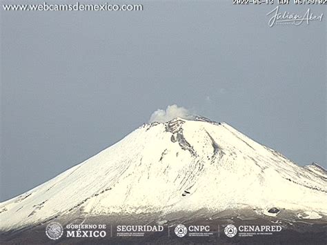 Webcams De M Xico On Twitter Qu Belleza As El Muy Nevado Volc N