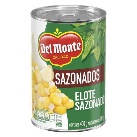 Granos De Elote Del Monte Sazonados 400 G Walmart