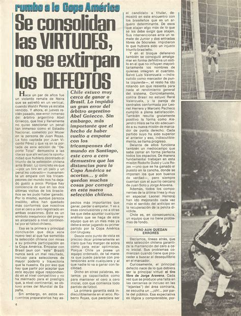 Partidos de la Roja: [28/07/1983] Chile-Brasil | 0:0