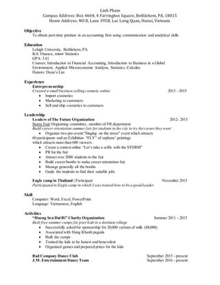 Resume Pdf