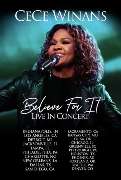 Cece Winans Announces Nationwide Tour