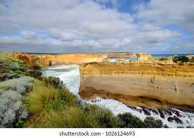 Australia Vic Rock Formation Razorback Part Foto Stock