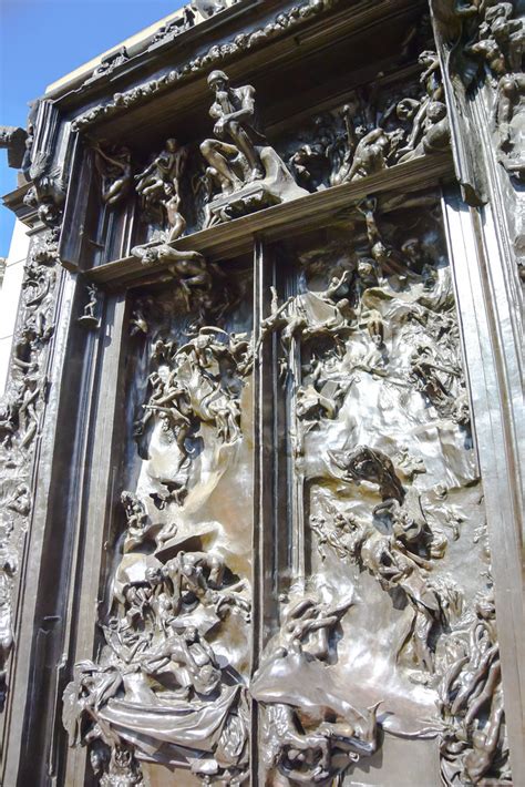 Auguste Rodin The Gates Of Hell At Rodin Sculpture Garde Flickr