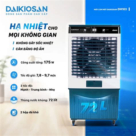 Quạt Điều Hòa Daikiosan Dm103 Giá Rẻ Giao Ngay