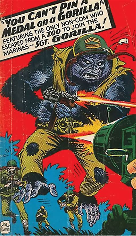 Sergeant Gorilla - Pre-Crisis DC Comics - Character profile - Writeups.org