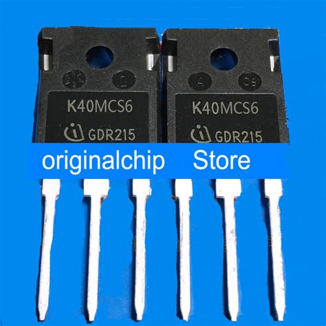 K40MCS6 IKW40N120CS6 Nuevo Spot TO 247 1200V 40A IGBT Tubo Nuevo Original