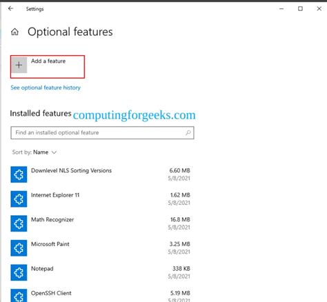 configure openssh server  windows server  computingforgeeks