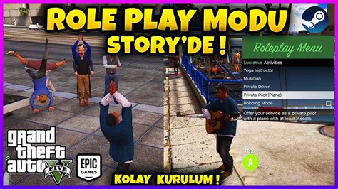 ÇaliŞ Para Kazan Gta 5 Role Play Mod Nasil Kurulur Ve Kullanilinir Gta5 GerÇek Hayat İŞ Modu