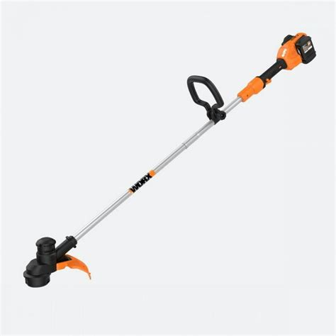 Worx Wg183 13 Inch Cordless String Trimmer With Battery Charger Black