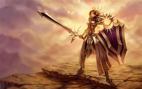 League Of Legends Leona Wallpaper