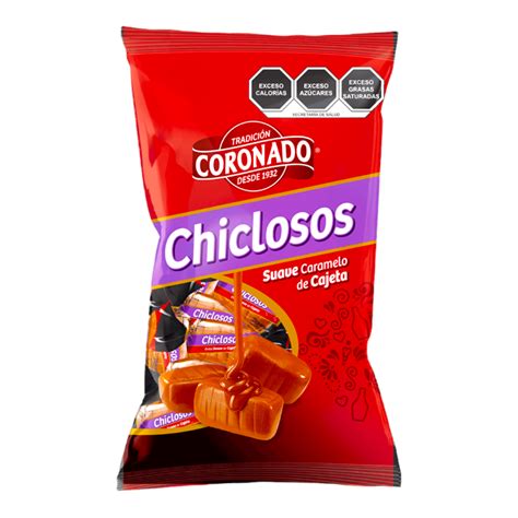 Coronado Chicloso De Cajeta Bolsa Con 1 Kilo Caja Con 10 Bolsas 10