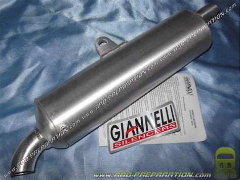 Silencer GIANNELLI Cartridge In Oval Aluminum Universal Sizes To Choose