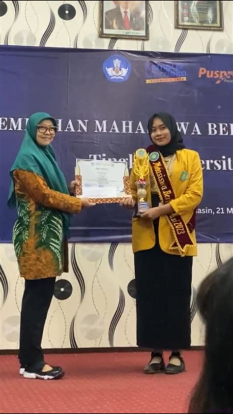 Mahasiswa Promkes Juara I Pilmapres Tingkat Universitas Sari Mulia