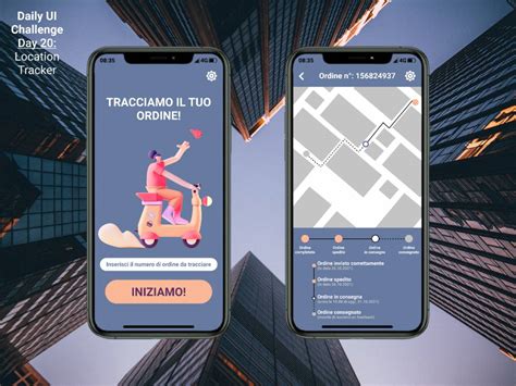 Figma Location Tracker App Template UI4Free