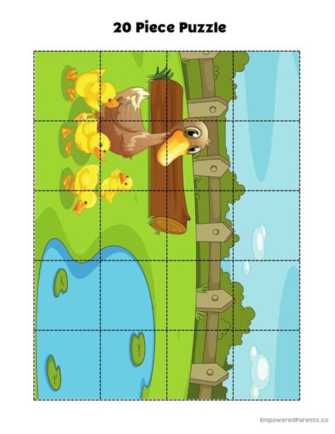 Free Jigsaw Puzzle Printables For Kids