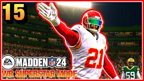 Madden 24 Superstar Mode Wr Ep 15 Down The Wire At Lambeau 😱😱 Wk13 Vs Green Bay