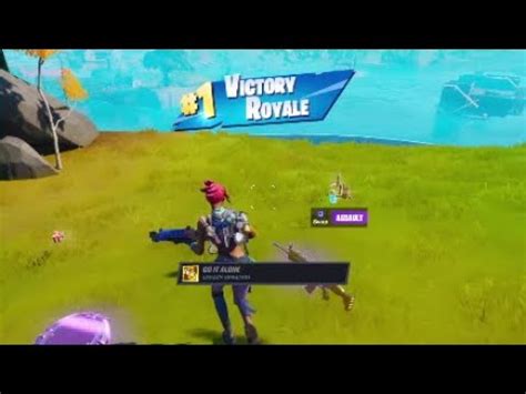 Fortnite First Season Win Youtube