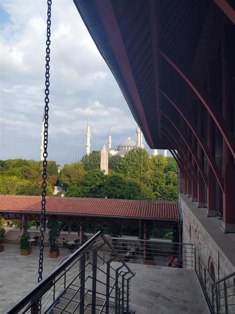 View Of Sultan Ahmed From Museum Of Turkish And Islamic Arts Stock