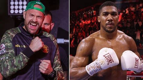 Anthony Joshua And Tyson Fury Sent Same Foul Mouthed Threat By UFC