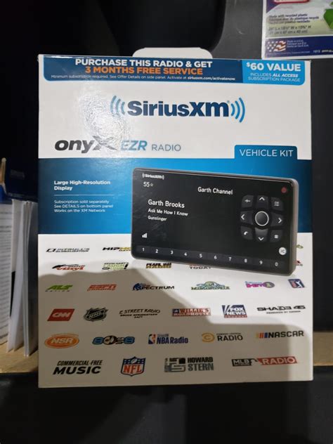 how to set up sirius xm in car