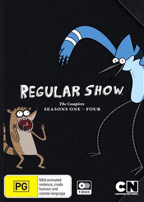 Buy Regular Show - Season 1-4 Boxset DVD Online | Sanity